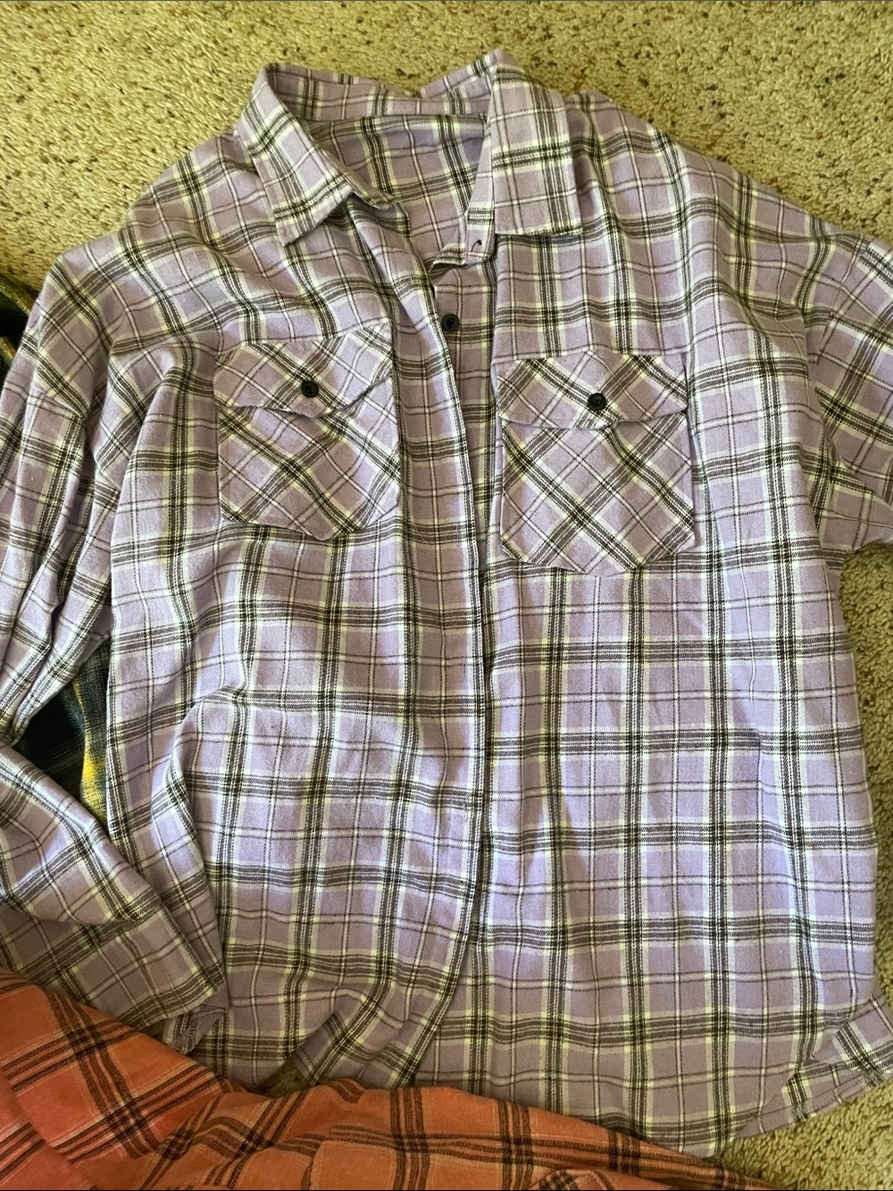 2XL women’s polyester flannel type shirt bundle - Picture 3 of 9